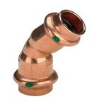 Viega Profipress perskoppeling bocht 45 graden 15 knel, Doe-het-zelf en Verbouw, Buizen en Afvoer, Ophalen of Verzenden, Nieuw