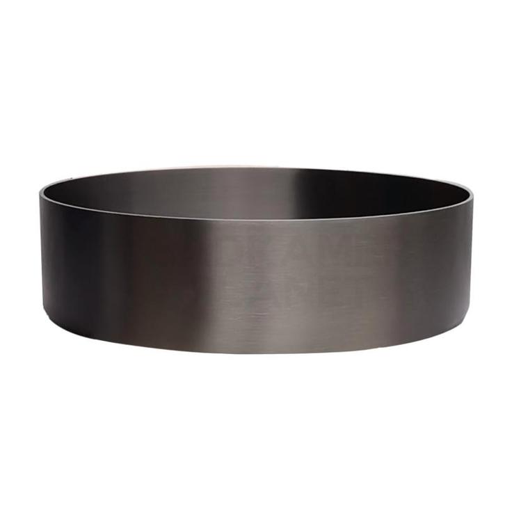 Sani Royal Waskom Staal RVS Donker Grijs Gun Metal, Doe-het-zelf en Verbouw, Sanitair