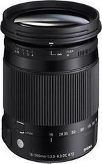 Sigma 18-300 mm F3.5-6.3 DC Macro OS HSM Contemporary 72 mm, Verzenden, Zo goed als nieuw, Macrolens