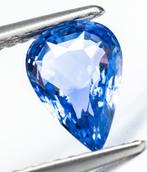 Zonder Minimumprijs Saffier - 1.41 ct - Antwerp Laboratory, Sieraden, Tassen en Uiterlijk, Edelstenen, Nieuw