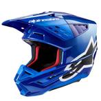 Alpinestars S-M5 Corp Helmet Ece 22.06 Blue Glossy, L, Nieuw met kaartje, Overige merken, Offroadhelm