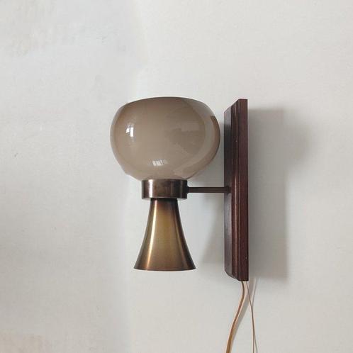 Wandlamp - Hout, acryl - Diabolo wandlamp, Antiek en Kunst, Kunst | Designobjecten