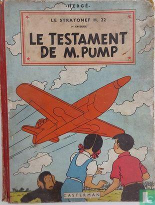 Jo, Suus en Jokko - Le Testament de M.Pump - 1951, Boeken, Stripboeken, Gelezen, Eén stripboek, Verzenden