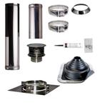 Set EPDM ejot Profi-Line Ø150mm met nisbus en vloersteun, Huis en Inrichting, Kachels, Ophalen of Verzenden, Nieuw, Hout, Vrijstaand