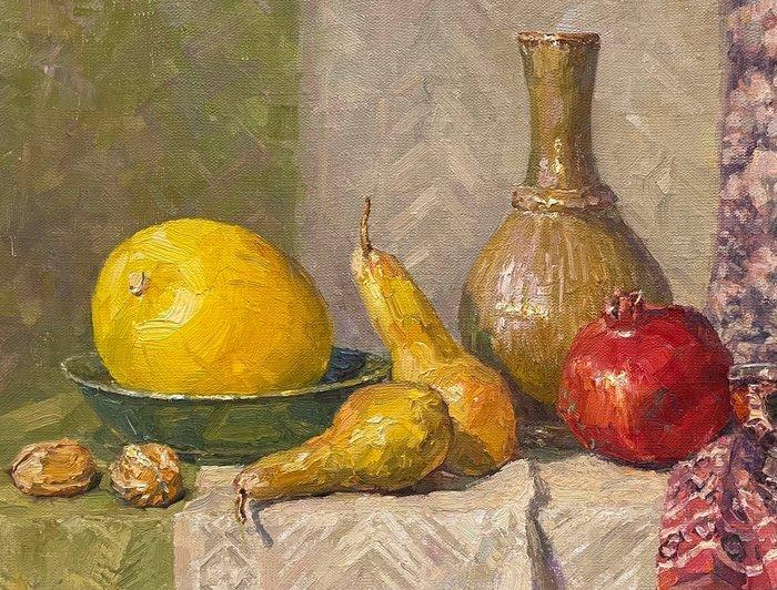 Tatiana Megal (1961) - Composition aux Citrons, Antiek en Kunst, Kunst | Schilderijen | Klassiek