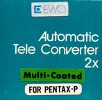 Soligor Automatic Tele Converter 2x voor Pentax-P/K (In doos, Verzenden, Zo goed als nieuw