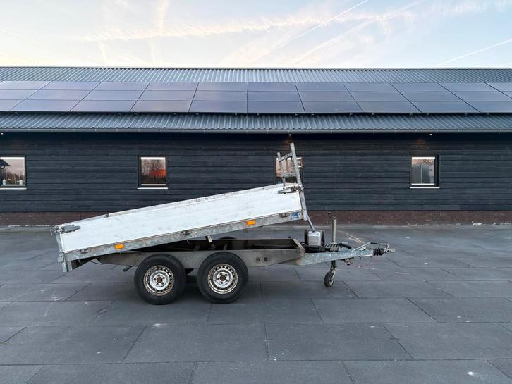 Hapert Kipper 280 x 160 cm Handpomp bediening 2000 kg MARGE, Auto diversen, Aanhangers en Bagagewagens, Gebruikt, Ophalen