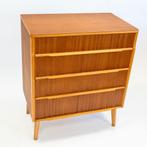 Vintage Ladekast | Mid-century | Teak |  3876, Minder dan 50 cm, 75 cm of meer, Teakhout, Mid-Century