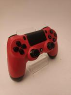 Zwart/Rode Sony Controller Playstation 4, Ophalen of Verzenden, Zo goed als nieuw