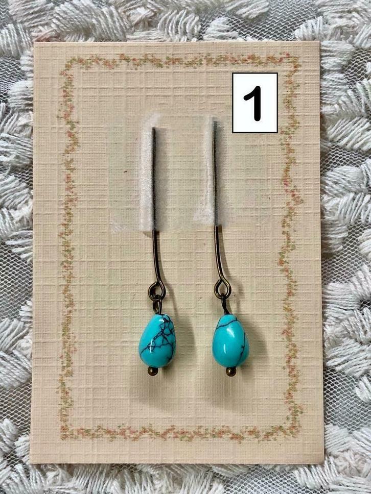 Oorbellen oorhangers voor antieke pop - poppenoorbellen ., Verzamelen, Poppen, Accessoires, Nieuw, Verzenden