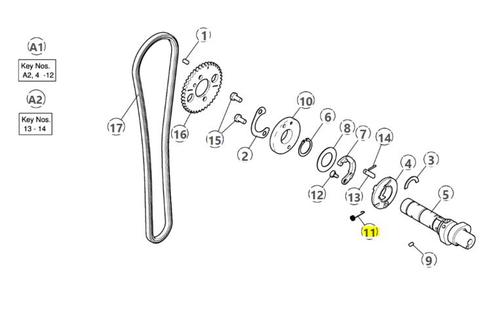 Royal Enfield SPRING,CONTROL ARM - 574168C Himalayan 410, Motoren, Onderdelen | Ducati, Nieuw, Verzenden