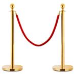 VIP Afzetpalen - RVS Goud - retourdeal - Evenementen, Ophalen of Verzenden, Nieuw in verpakking, Inrichting
