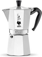 Bialetti Moka Express Espressomachine, Aluminium, Grijs, 6 K, Verzenden, Nieuw
