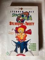STERREN UIT SPACE JAM SYLVESTER EN TWEETY (VHS), Cd's en Dvd's, Verzenden, Gebruikt
