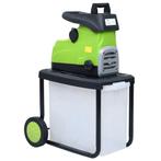 Tuinhakselaar elektrisch met verzamelbak 2800 W (Tuinieren)