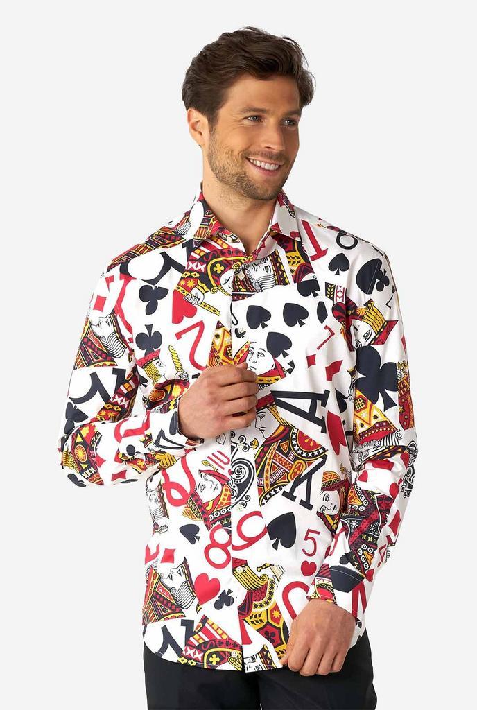 King of Clubs Blouse Heren Opposuits, Kleding | Heren, Carnavalskleding en Feestkleding, Nieuw, Ophalen of Verzenden