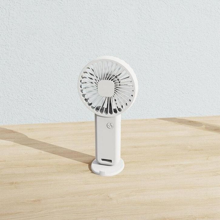 Oplaadbare Draagbare Ventilator - Handventilator op Batterij, Witgoed en Apparatuur, Ventilatoren, Nieuw, Verzenden