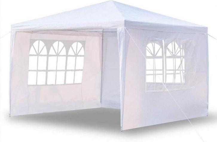 MaxxGarden Partytent - feesttent 3x3m - 3 zijwanden (Tuin), Tuin en Terras, Partytenten, Nieuw, Verzenden