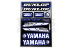 Stickerset sponsor Yamaha / Dunlop 11-delig, Ophalen of Verzenden, Nieuw