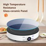 Inductie Kookplaat vrijstaand - Elektrische kookplaat - 2000, Huis en Inrichting, Verzenden, Nieuw