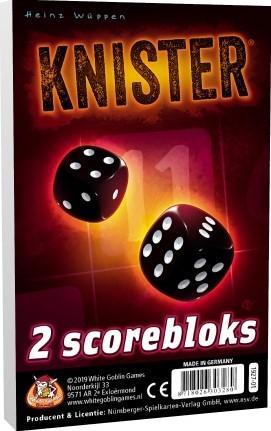 Knister Bloks (extra scorebloks) | White Goblin Games -, Hobby en Vrije tijd, Gezelschapsspellen | Bordspellen, Nieuw, Verzenden