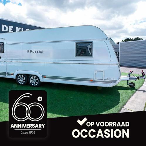 Tabbert PUCCINI 655 TD, Caravans en Kamperen, Caravans, 1500 - 2000 kg, Hordeur, Kachel, Kluisje, Koelkast, Lichtmetalen velgen