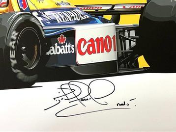 Williams - Nigel Mansell - 1992 - Print beschikbaar voor biedingen