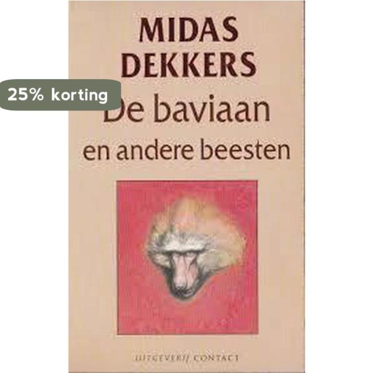 De baviaan en andere beesten 9789025468873 Dekkers, Boeken, Wetenschap, Gelezen, Verzenden