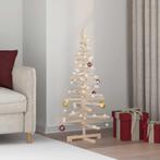 vidaXL Kerstdecoratie kerstboom 120 cm massief grenenhout, Diversen, Verzenden, Nieuw
