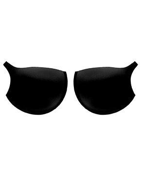 BH-cups Voorgevormd Zwart (2 stuks), Hobby en Vrije tijd, Naaien en Fournituren, Nieuw