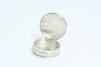 Pillendoosje - Ronde - .925 zilver - Zilveren pillendoosje