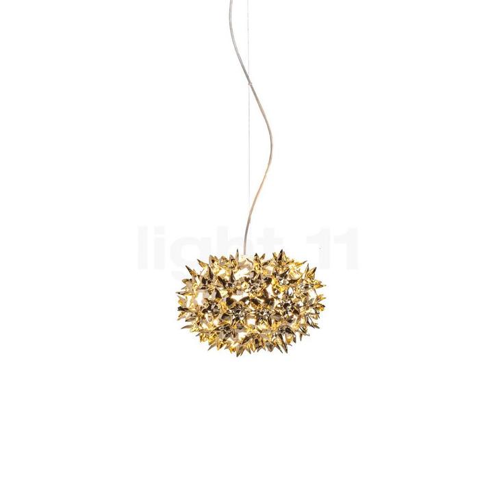 Kartell Bloom Small Hanglamp, goud (Hanglampen, Verlichting), Huis en Inrichting, Lampen | Hanglampen, Nieuw, Verzenden