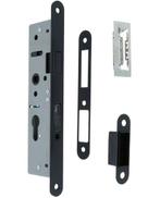 Magneet smal cilinderslot PC55 Met Zwarte Ronde Voorplaat, Ophalen of Verzenden, Nieuw