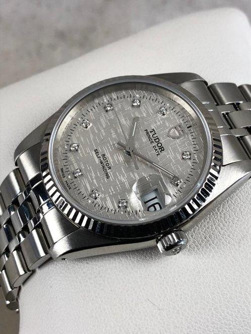 Tudor - Prince Oysterdate Automatic Diamond Dial - 74034 -, Sieraden, Tassen en Uiterlijk, Horloges | Antiek