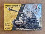 Italeri 6566 Sd.Kfz.138 Ausf.H Marder III 1:35, Hobby en Vrije tijd, Modelbouw | Auto's en Voertuigen, Verzenden, Nieuw, Italeri