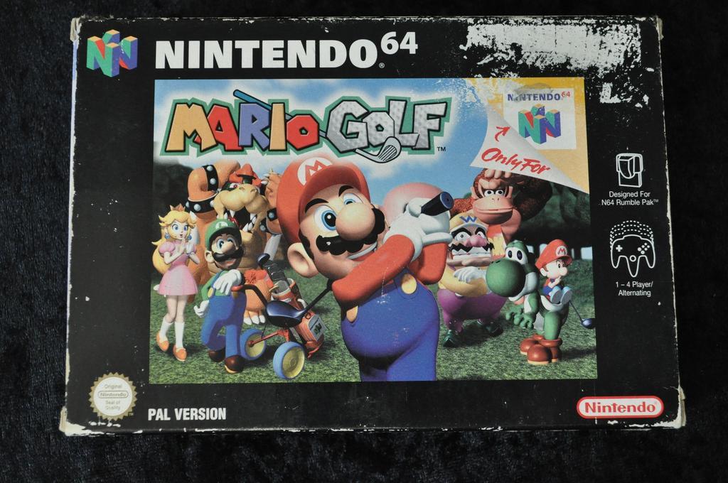 Mario sale golf n64