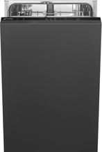 Smeg ST4522IN smalle inbouw vaatwasser - 45 cm. breed, Witgoed en Apparatuur, Vaatwasmachines, Verzenden, Nieuw, Energieklasse A of zuiniger