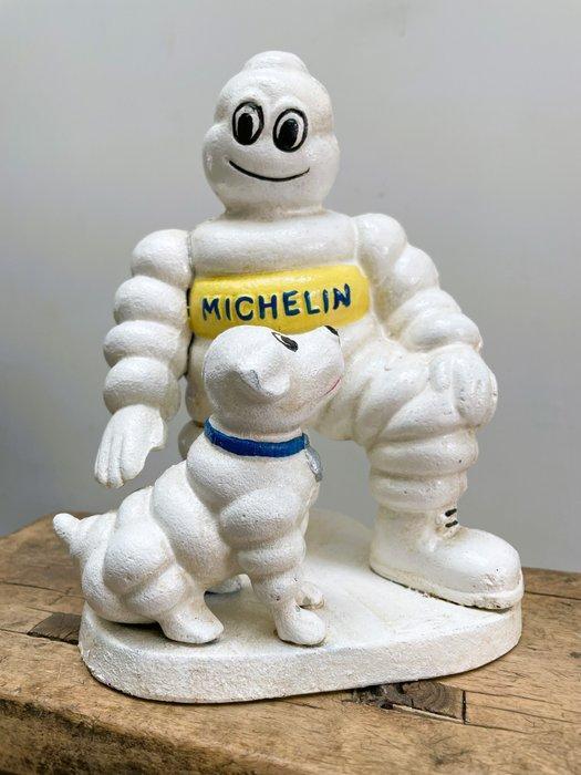 Michelin - Mascotte - Gietijzer, Antiek en Kunst, Antiek | Wandborden en Tegels