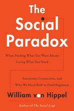 9780063319257 The Social Paradox William Von Hippel, Verzenden, Nieuw, William Von Hippel