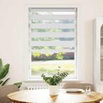 vidaXL Duo Rolgordijn 90x150cm Wit, Huis en Inrichting, Stoffering | Gordijnen en Lamellen, Verzenden, Nieuw, Wit