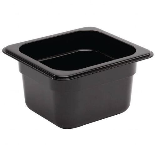 Zwart plastic gastronorm bakkken 1/6 | 3 Formaten, Zakelijke goederen, Horeca | Overige, Verzenden