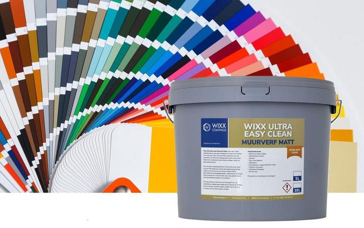 Wixx Ultra Easy Clean Matt 10L, Doe-het-zelf en Verbouw, Verf, Beits en Lak, Verf, Overige kleuren, Nieuw, 5 tot 10 liter, Verzenden
