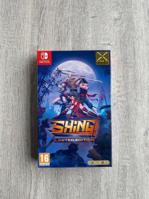 Shing! Limited edition / Pixelheart / Switch / 1000 copies, Spelcomputers en Games, Games | Nintendo Switch, Nieuw, Verzenden