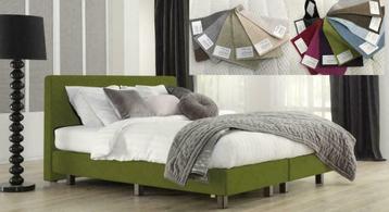 Boxspring bed 180x220 180 220 in vele kleuren en stoffen ! beschikbaar voor biedingen