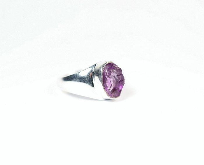amethist Ring / ruw / nieuw- 6.3 g - (1), Verzamelen, Mineralen en Fossielen