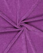 Polyester Corduroy Washed Stretch Paars, Nieuw, Paars