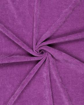 Polyester Corduroy Washed Stretch Paars, Hobby en Vrije tijd, Stoffen en Lappen, Paars, Nieuw