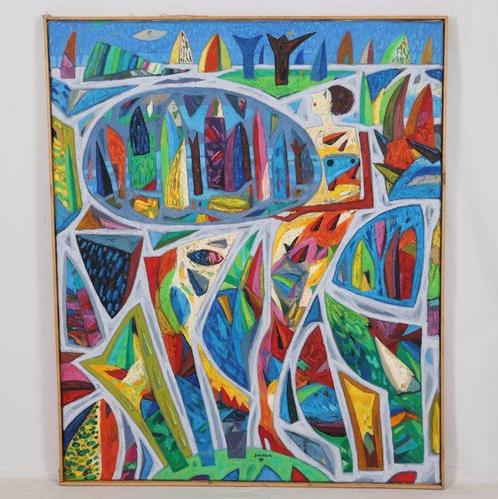 Jerzy Dmitruk (1960) - Untitled, Antiek en Kunst, Kunst | Schilderijen | Modern