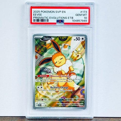 Pokémon Graded card - Eevee - PSA 10, Hobby en Vrije tijd, Verzamelkaartspellen | Pokémon