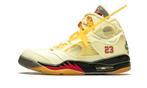 Air Jordan 5 Retro Off-White Sail - maat 42.5 (Sneakers), Verzenden, Wit, Nieuw, Sneakers of Gympen